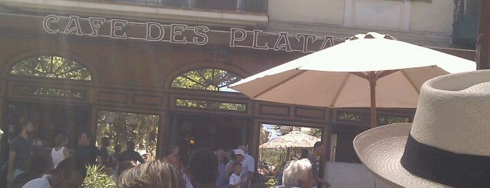 Café Les Platanes is one of Ou manger?.