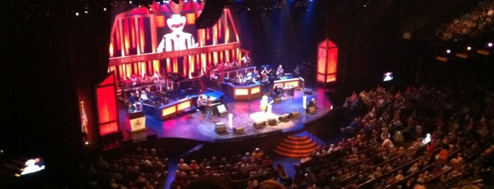Grand Ole Opry House is one of nashville.