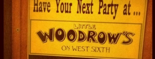 Little Woodrow's is one of Austin Tx.