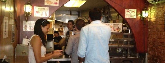 Mamoun's Falafel is one of NYC.