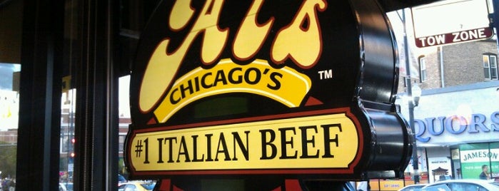 Al's #1 Italian Beef is one of Tempat yang Disukai Angie.