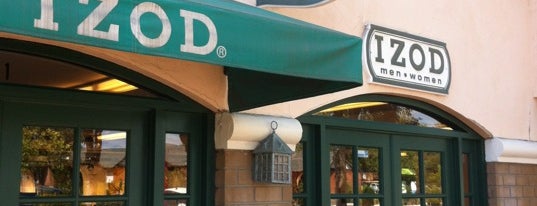 IZOD is one of Specialty Shops.
