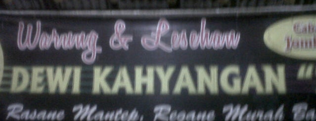 Dewi Kahyangan 2 is one of Lokasi Makan di Mojokerto.