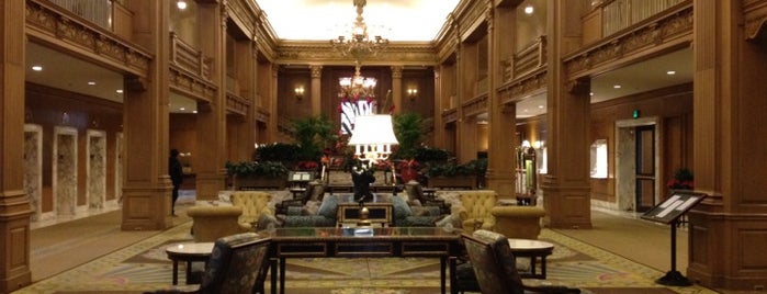 Fairmont Olympic Hotel is one of April's Saved Places.