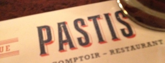 Pastis is one of New York.