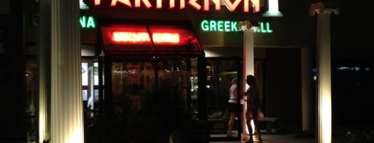 Parthenon Taverna Greek Grill is one of Tempat yang Disukai Seth.