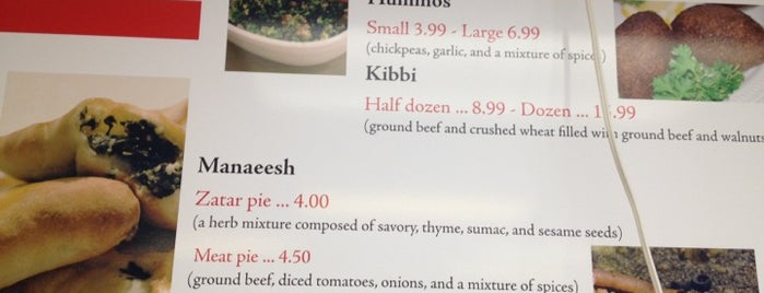 Lebanese Kitchen is one of Favourite places to eat (vegan options).