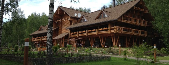 Экоотель «Романов лес» / Ecohotel “Romanov les” is one of Tempat yang Disukai FELICE.