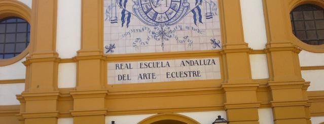 Real Escuela Andaluza Del Arte Ecuestre is one of 101 cosas que ver en Andalucía antes de morir.