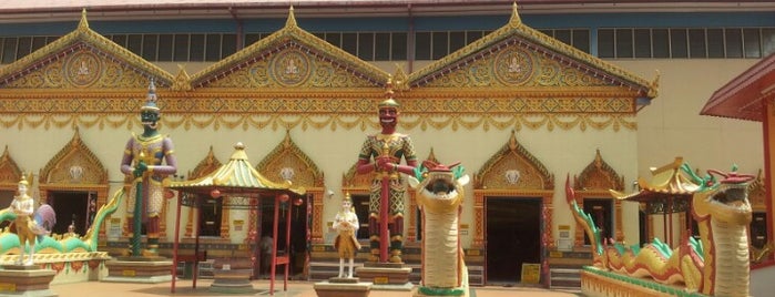 Wat Chayamangkalaram Thai Buddhist Temple (泰佛寺) is one of 26082015 Penang.