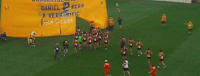 Domain Stadium is one of AFL (Aussie Rules).