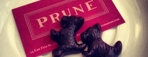 Prune is one of NYC.