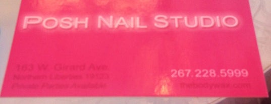 Posh Nails Studio is one of B.'ın Kaydettiği Mekanlar.