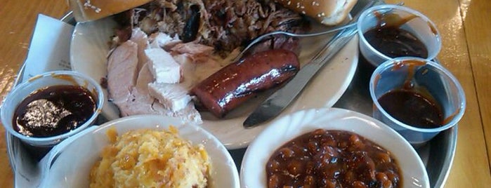City Barbeque is one of The 11 Best Places for Peach Cobbler in Indianapolis.