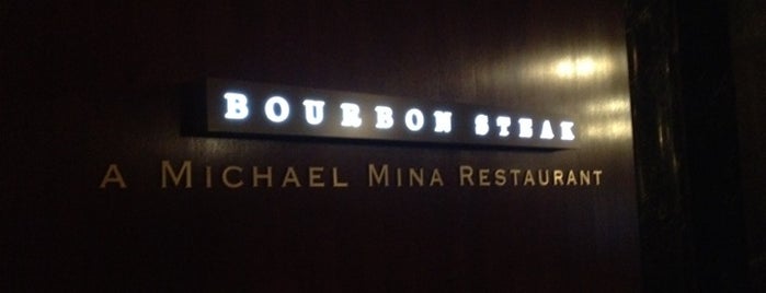 Bourbon Steak is one of สถานที่ที่บันทึกไว้ของ Monica.