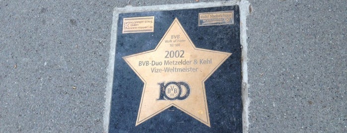 BVB Walk of Fame #92 2002 BVB-Duo Metzelder & Kehl Vize-Weltmeister is one of BVB 09 Borussia Dortmund.