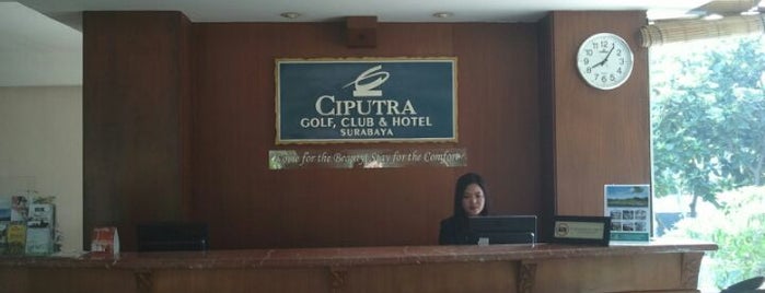 Ciputra Golf, Club & Hotel is one of Hotel di Surabaya.
