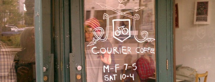 Courier Coffee is one of Emilie 님이 저장한 장소.