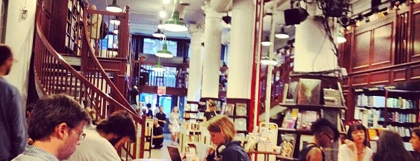 Housing Works Bookstore Cafe is one of NYC Cafe Work & Study.