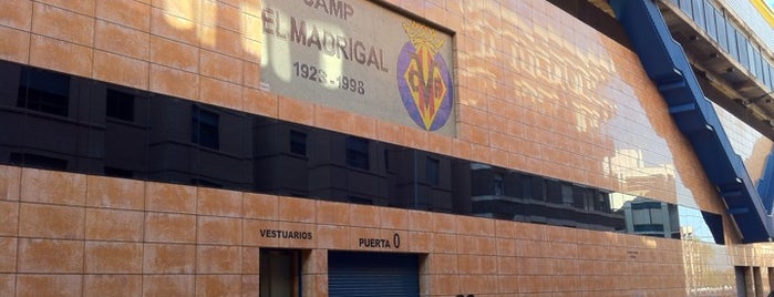 Estadio El Madrigal is one of Estadios Liga BBVA.