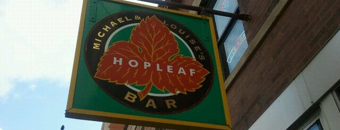Hopleaf Bar is one of 5 great gastropubs.