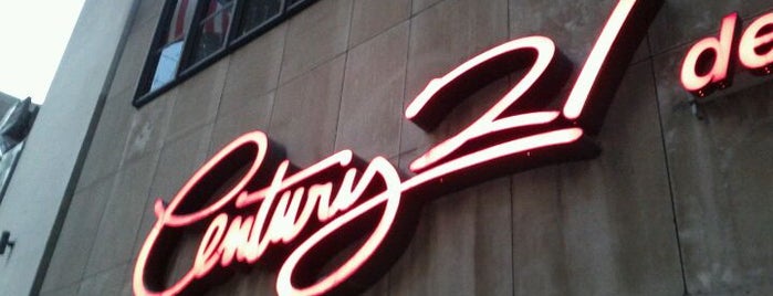 Century 21 Department Store is one of NY ULTIMATE.