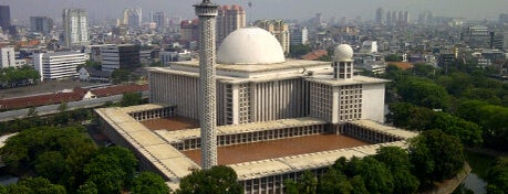 Masjid Istiqlal is one of Jakarta. Indonesia.