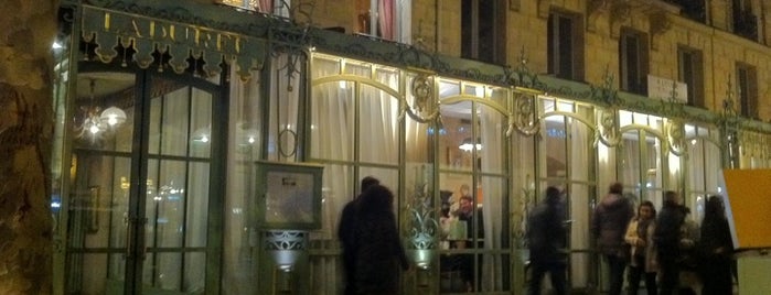 Ladurée is one of wher to go in PARIS.