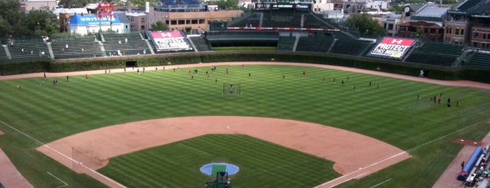 Wrigley Field is one of Ferris Bueller's Day Off.