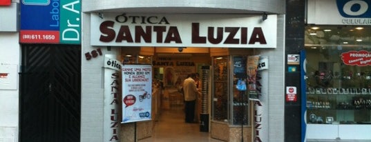 Ótica Santa Luzia is one of Compras e serviços diversos.