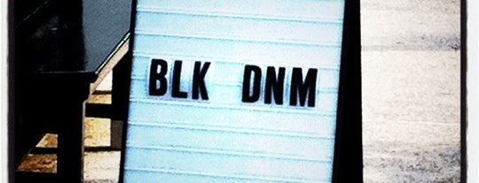 BLK DNM is one of NYC Threads, SoHo / LES Edition.