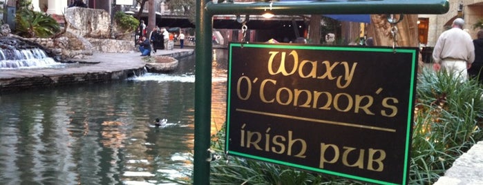Waxy O'Connor's Irish Pub is one of San Antonio.