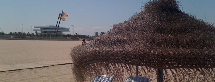 Malvarrosa Beach is one of Valencia.