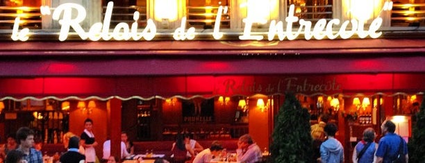 Le Relais de l'Entrecôte is one of Great Eats in Paris.