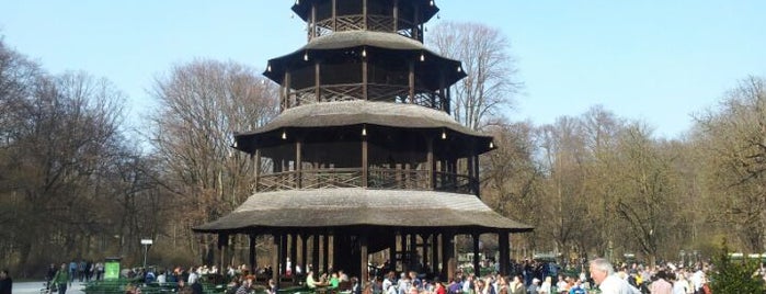 Biergarten am Chinesischen Turm is one of A Monaco.