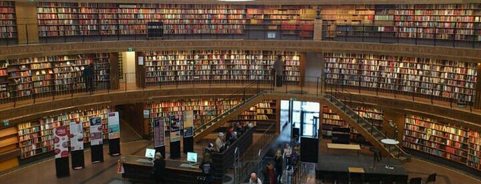 Stockholm Public Library is one of Швеция НГ 2014.