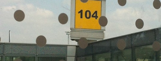 Gate 104 is one of İstanbul Atatürk Airport.