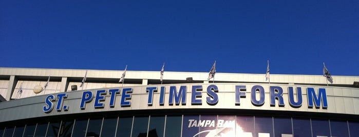 Amalie Arena is one of Tampa Attractions.