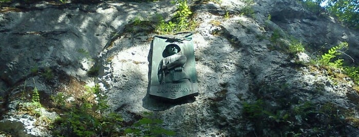 Jurův kámen is one of Lašská naučná stezka Štramberk.