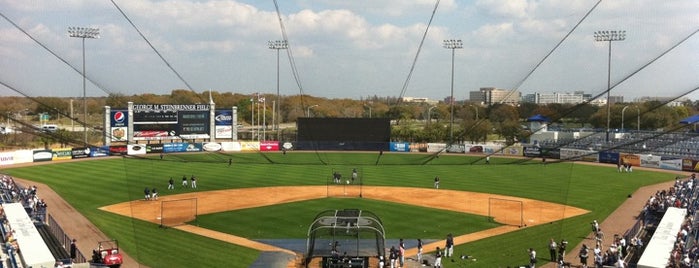 George M Steinbrenner Field is one of Grapefruit League.