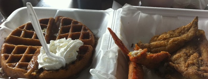 Doug E's Chicken & Waffles is one of Harlem.