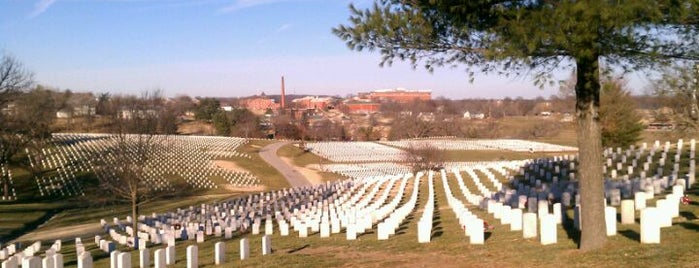 Leavenworth National Cemetery is one of United States National Cemeteries.