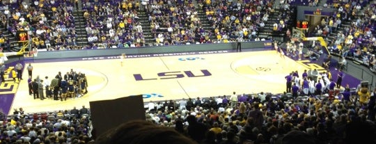 LSU - Pete Maravich Assembly Center (PMAC) is one of SEC Basketball Arenas.