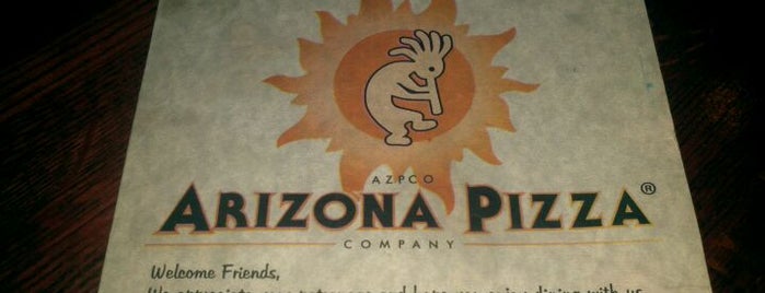 Arizona Pizza Co. is one of สถานที่ที่ Zoë ถูกใจ.