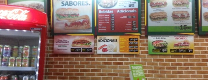 Subway is one of Thiago'nun Beğendiği Mekanlar.