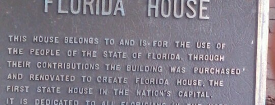 Florida House is one of DC Bucket List 3.