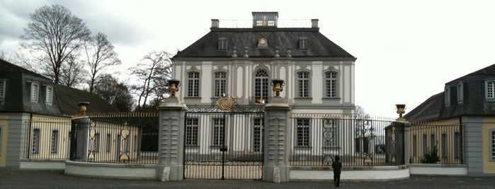 Jagdschloß Falkenlust is one of UNESCO - Welterbe in Deutschland.