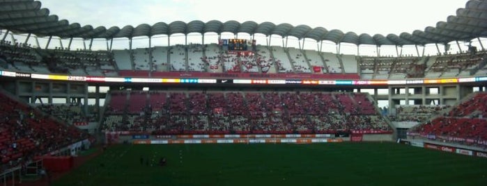 Kashima Soccer Stadium is one of Jリーグで使用されるスタジアム一覧.
