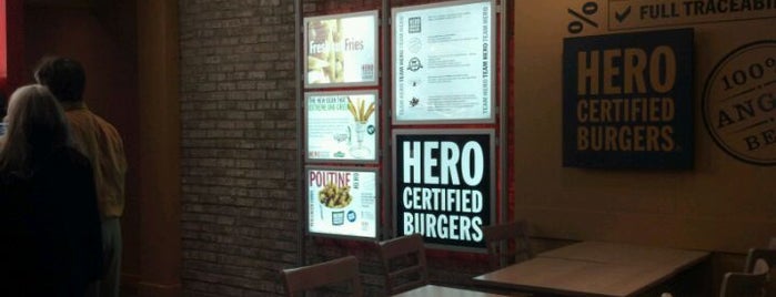 Hero Certified Burgers is one of Toronto Gluten free.