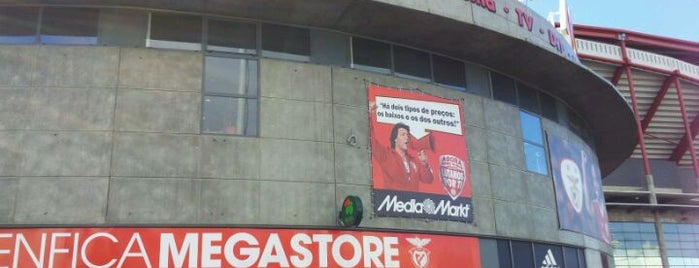 Benfica Megastore is one of SHOPPINGS/MERCADOS e LOJAS da Grande Lisboa.